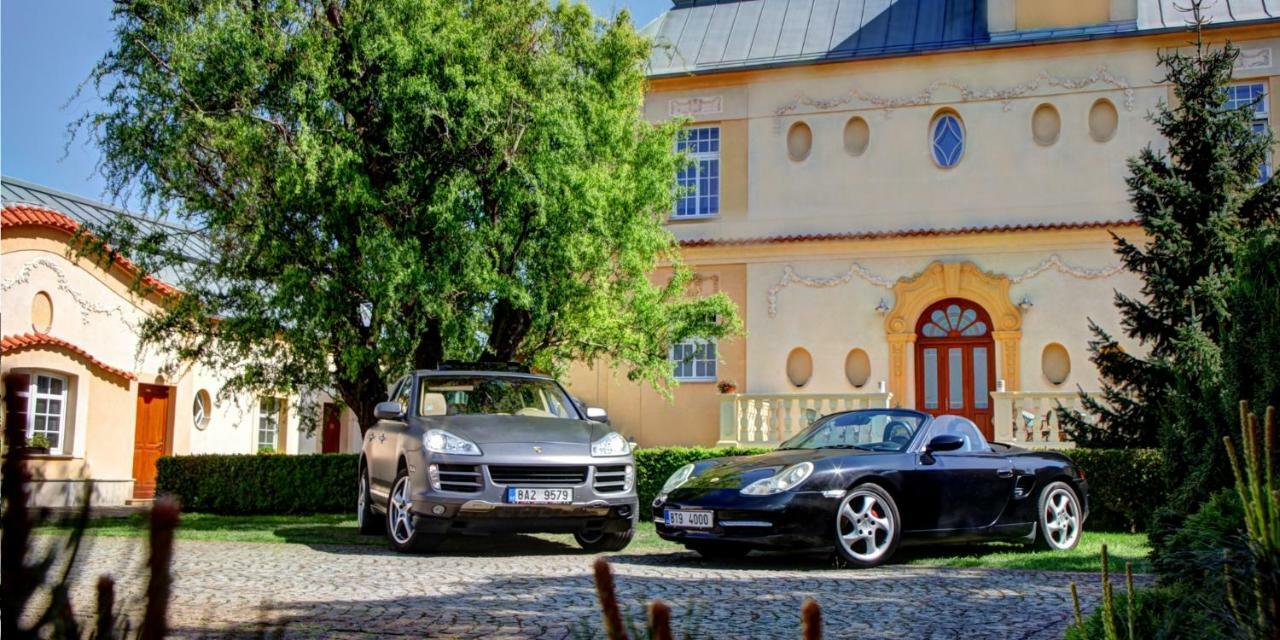Penzion Tillerova Vila Lazne Bohdanec Luaran gambar